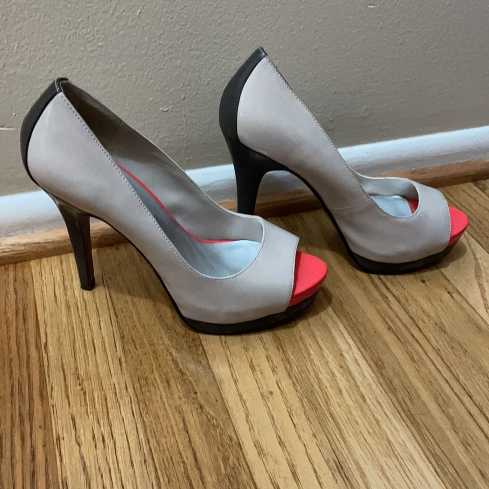 Tan Peep Toe Pumps by Jessica Simpson - Never Worn